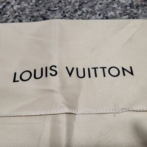 Louis Vuitton Beige Dust Bag
